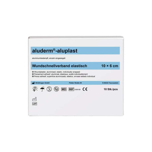 aluderm®-aluplast Wound Plaster 10 x 6 cm