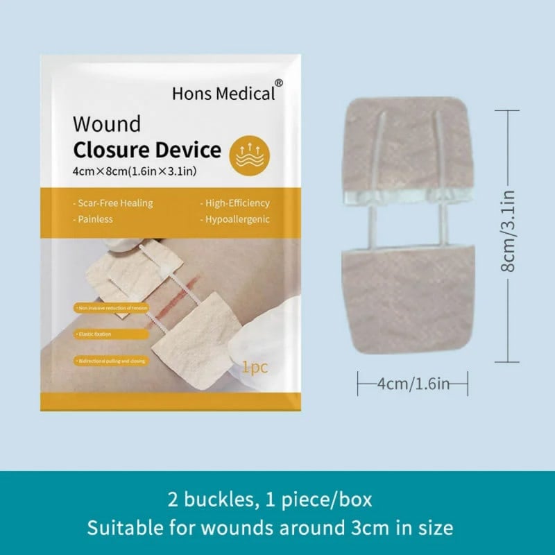 Zip Wound Closure Device G2 6 x 8 cm