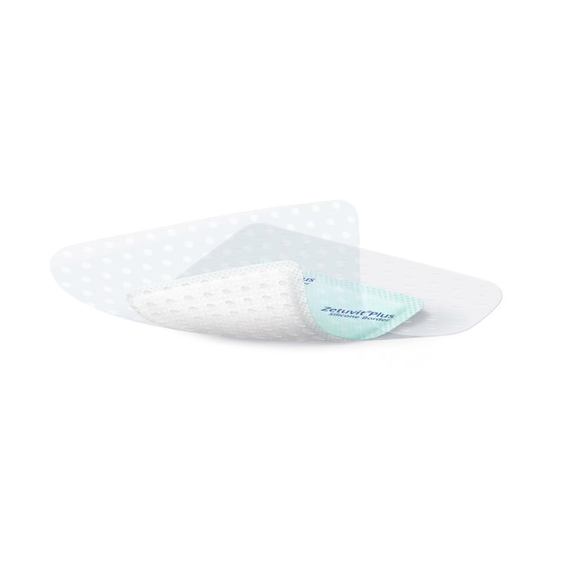 Zetuvit Plus Silicone Border 25 x 25 cm