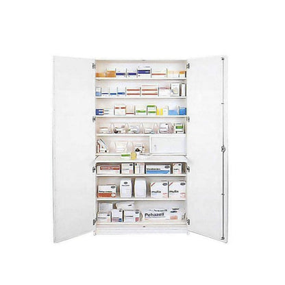 Medicine Cabinet with medical fridge | beech