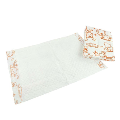 Baby Underlays 40x60cm, 50pcs. dinosaurs (green)