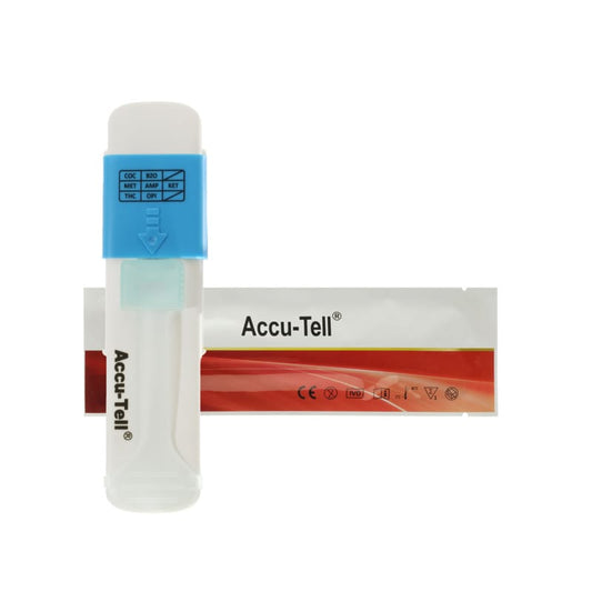 Accu-Tell® Multi-Line 7 Drug Test Cassette (Saliva) 25 pcs