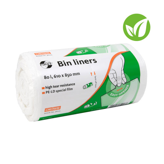 Rubbish Bags, 60-80 Litres