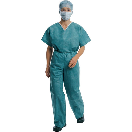 Foliodress® suit, Surgical Scrub Set blue | M