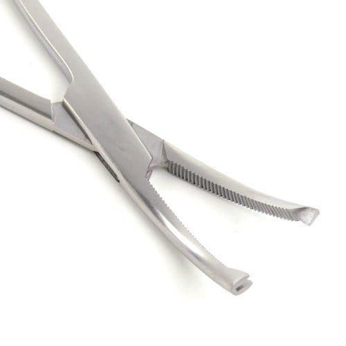 Wertheim Hysterectomy Clamp anatomical version