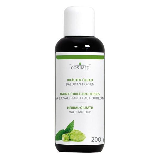 Herbal Bath Oil, Valerian Hops 5 Litres