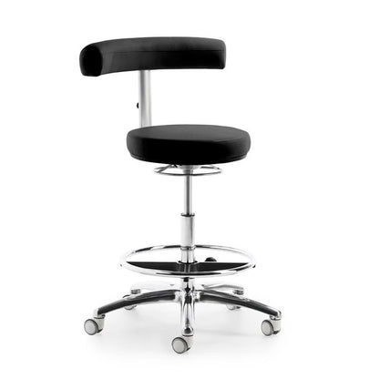 MyQuIZZ Tall Swivel Stool light grey