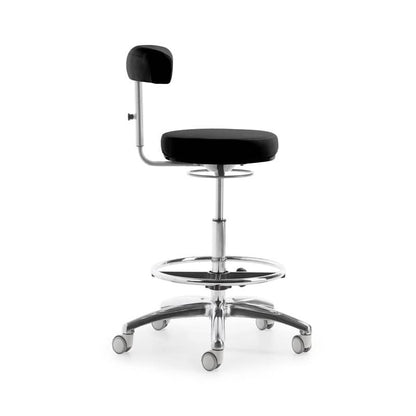 MyQuIZZ Tall Swivel Stool light grey