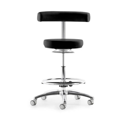 MyQuIZZ Tall Swivel Stool light grey