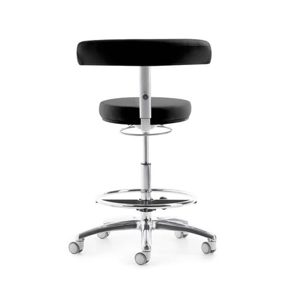 MyQuIZZ Tall Swivel Stool light grey