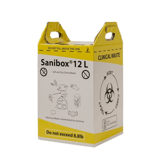 «Sanibox» Clinical Waste Box 25 Litres