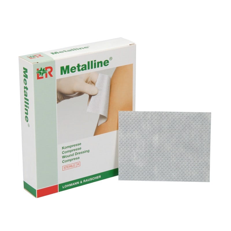 Metalline, sterile 10 x 12 cm