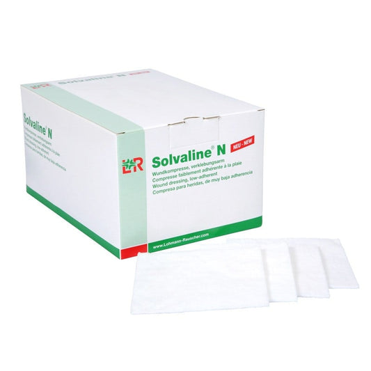 Solvaline N Wound Compresses Sterile | 20 x 30 cm